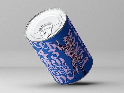 Boocha Hard Kombucha beverage branding can design illustration kombucha packaging