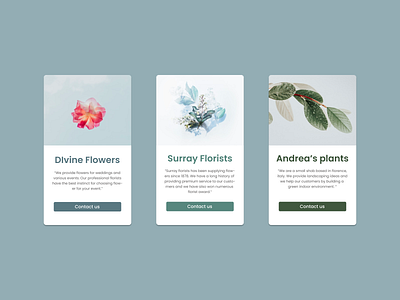 Shop Cards for website