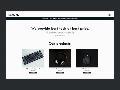 Radtech website