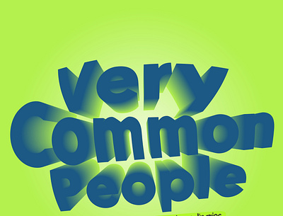 Very Common People