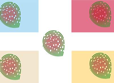 Finger print art artwork bangladesh fingerprint illustraion illustrator vector vectorization