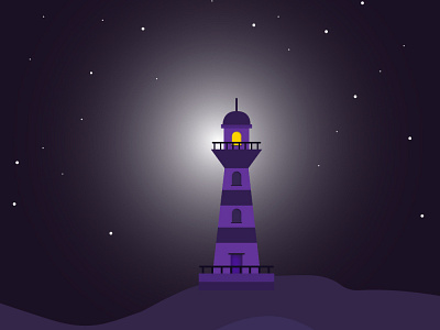 Lighthouse art artwork graphic design ill illustraion vector vectorization