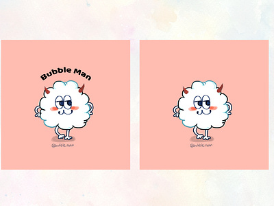 Character design- bubble man