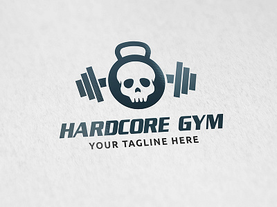 Hardcore Gym - Logo Template