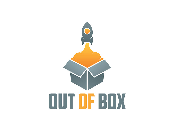 Out Of Box Logo by Martin James on Dribbble