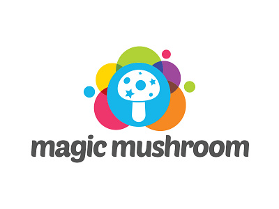 Magic Mushroom colorful creative dream illusion magic mushroom studio trip