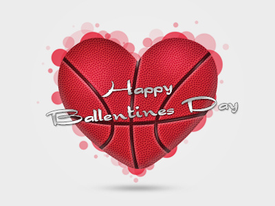 Happy Valentines Day ball ballentines day basket ball feb 14 heart ball love valentines day