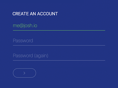 Daily UI - day 1, sign up form