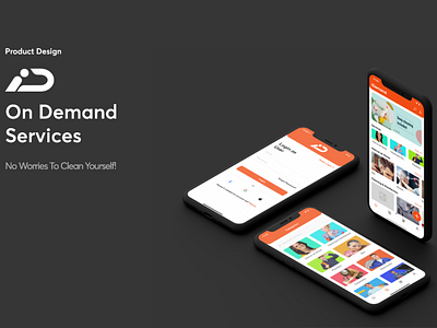 On demand services app design