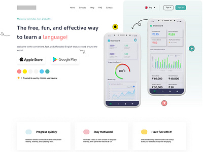 Communication Landing Page