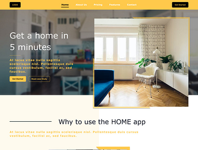 HOME App graphic design illustration ui ux