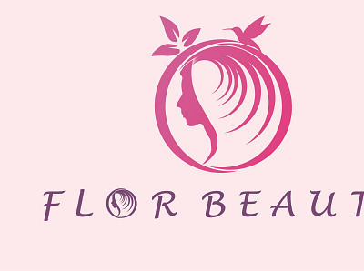 Flor Beauty Logo Design banner design branding business logo design creative logo design design illustration logo design social media design typography unique logo design