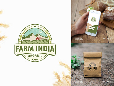 Farm Logo branding design farmindia farmlogo graphic design illustration india logo logo design logoforsale logogram logos ui