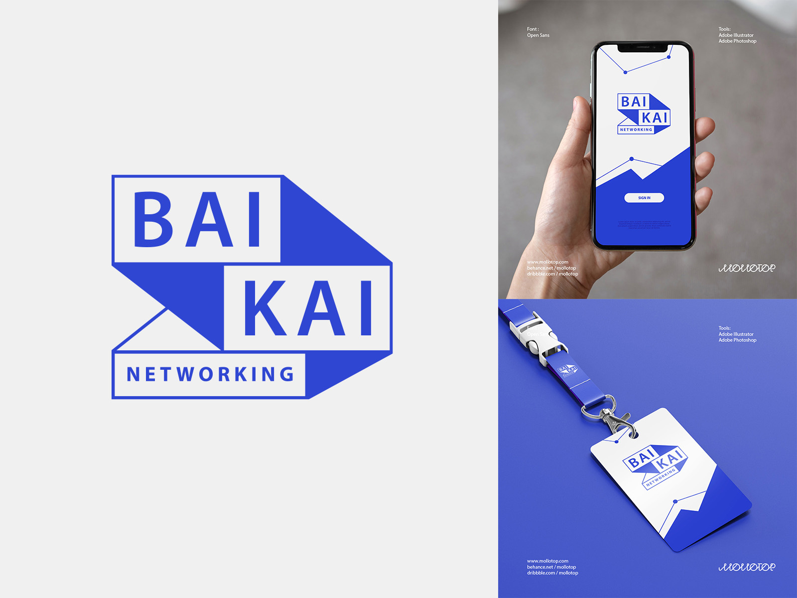 Networking Logo by mollotop on Dribbble