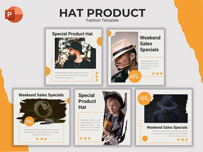 Instagram Feed - Hat Product branding creative design fashion graphic presentation presentation layout presentation template presentations