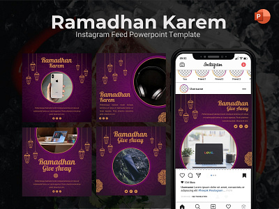 Instagram Feed - Ramadhan Karem branding creative design graphic presentation presentation layout presentation template presentations ramadhan