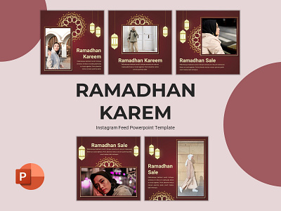 Instagram Feed RAmadhan Karem branding creative design graphic presentation presentation layout presentation template presentations