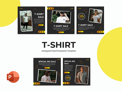 Instagram Feed - T-Shirt branding creative design fashion graphic presentation presentation layout presentation template presentations