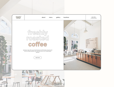 Coffee shop landing page app daily ui dailyui design illustration sign up ui