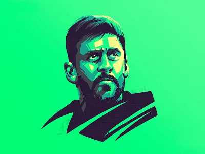 Aaron Rodgers 🏈 aaron rodgers america branding football illustration nfl sports vector