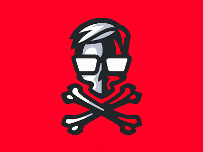 NSG branding design dlanid esports game gaming identity illustration logo logotype mascot nerd skull sport sports