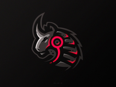 Unicorn branding design dlanid esports gaming hiwow identity illustration logo logotype mascot robot sport sports unicorn