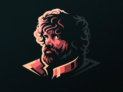 Tyrion artwork branding dlanid fanart game of thrones got illustration imp logo logotype pop art tyrion tyrion lannister vector