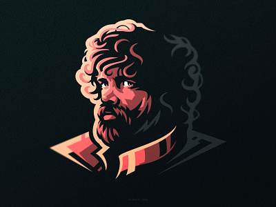 Tyrion artwork branding dlanid fanart game of thrones got illustration imp logo logotype pop art tyrion tyrion lannister vector