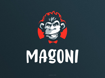 Magoni animal ape branding chimp esport esport logo esportlogo esports esports logo gorilla logo logo mark logotype mark mascot monkey sport sport logo sports sports logo