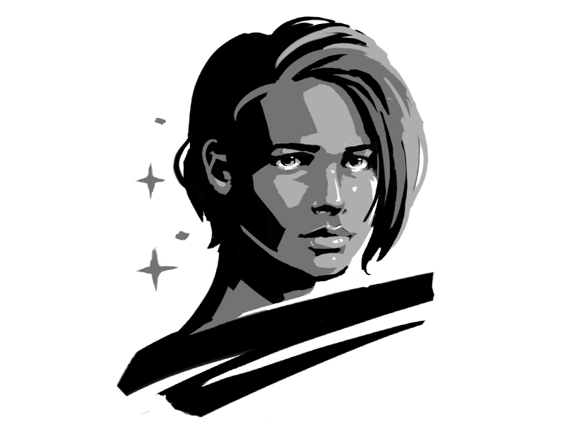 Jill by Dlanid on Dribbble