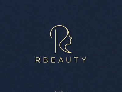 letter R + beauty branding clean design flat graphic design icon illustration logo minimal typography