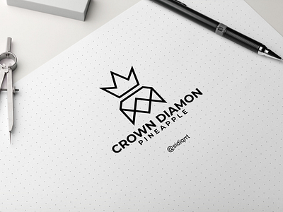 crown diamon pineapple