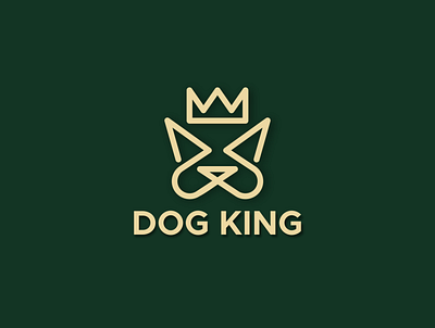 DOK KING design graphic design icon illustration logo minimal typography vector