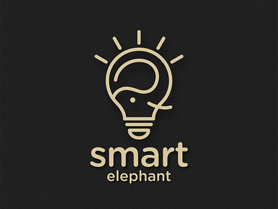 SMART ELEPHANT agency agencylogo branding clean design flat graphic design icon illustration logo minimal modern