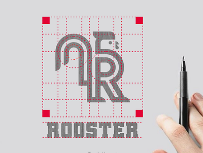 ROOSTER agency branding design graphic design icon logo logos minimal modern simple