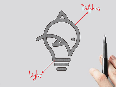 dolphin lamp