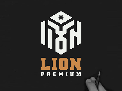 lion agency design dubai graphic design icon kuwait lion lionart lionlogo logo minimal modern usa