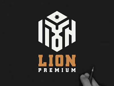 lion agency design dubai graphic design icon kuwait lion lionart lionlogo logo minimal modern usa