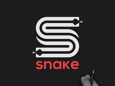 snake branding design graphic design icon illustration logo minimal vector