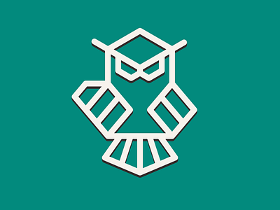 owl branding design graphic design icon logo minimal