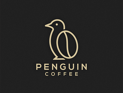 PENGUIN COFFEE agency branding creapills design graphic design icon illustration logo minimal vector