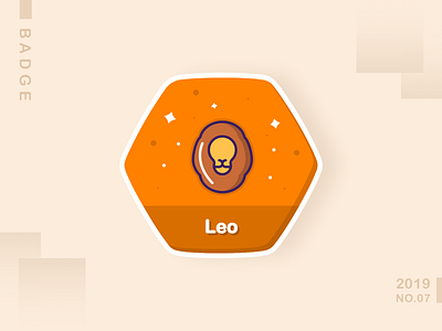 Leo design icon illustration logo ui