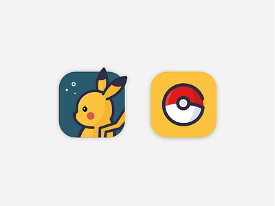 Daily UI #005 - App Icon - Pokemon Go by Punkichi on Dribbble