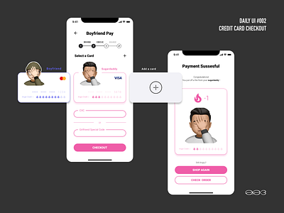 Daily UI #002  |  Credit card checkout