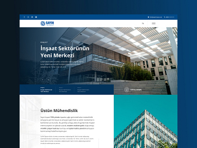 Corporate Website Design app blue brand branding build building company computer corporate dark design design system figma graphic design illustration logo ui