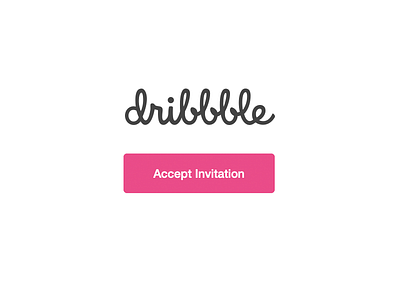 Dribbble Invitation