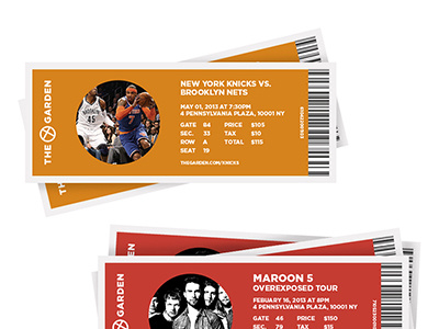 Tickets to The Garden