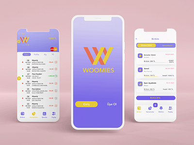Woomies app branding design ui ux