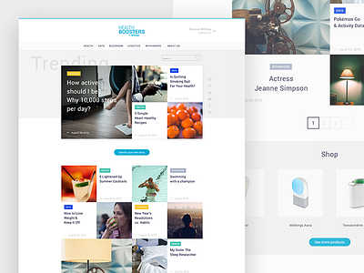 Withings blog redesign #1 blog withings