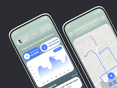 Running Tracking Apps | Mobile Design design jogging mobile running tracking tracking ui uiux ux